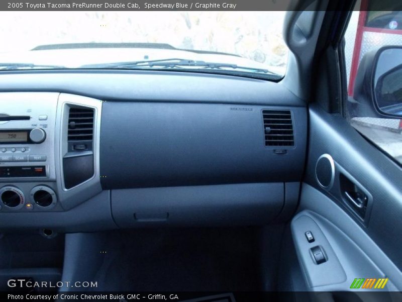 Speedway Blue / Graphite Gray 2005 Toyota Tacoma PreRunner Double Cab