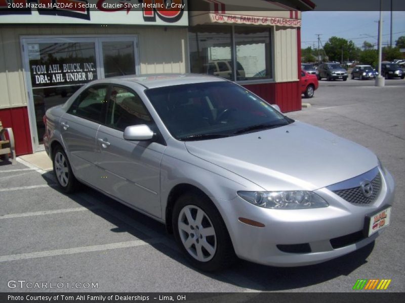 Glacier Silver Metallic / Gray 2005 Mazda MAZDA6 i Sedan