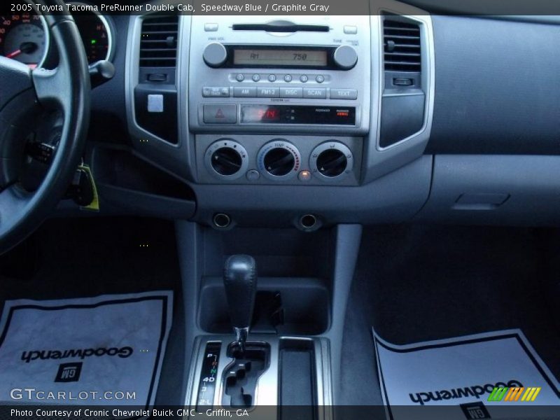 Speedway Blue / Graphite Gray 2005 Toyota Tacoma PreRunner Double Cab