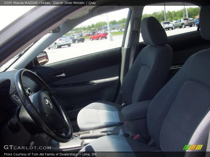 Glacier Silver Metallic / Gray 2005 Mazda MAZDA6 i Sedan