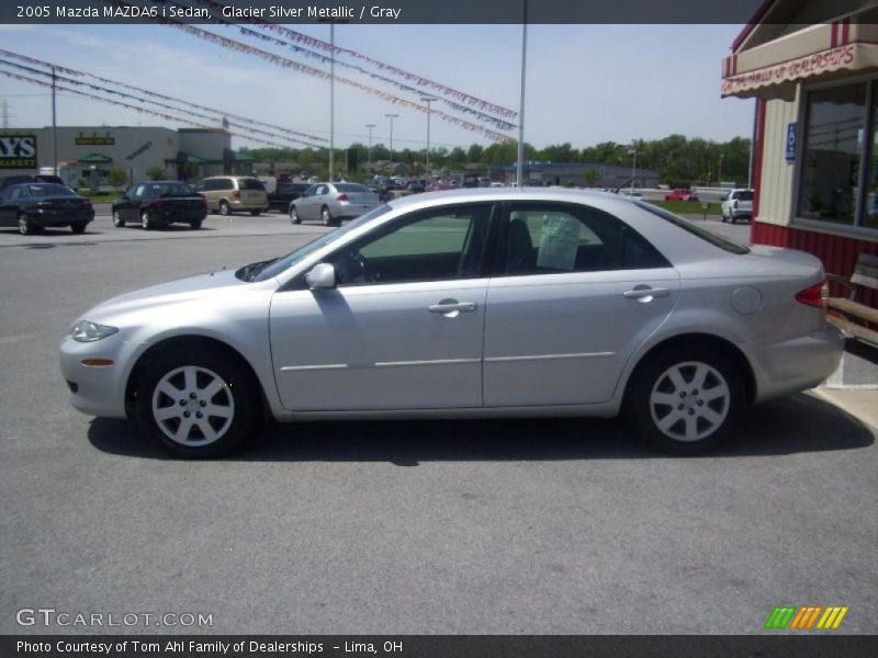 Glacier Silver Metallic / Gray 2005 Mazda MAZDA6 i Sedan