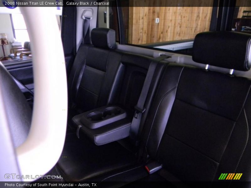 Galaxy Black / Charcoal 2008 Nissan Titan LE Crew Cab