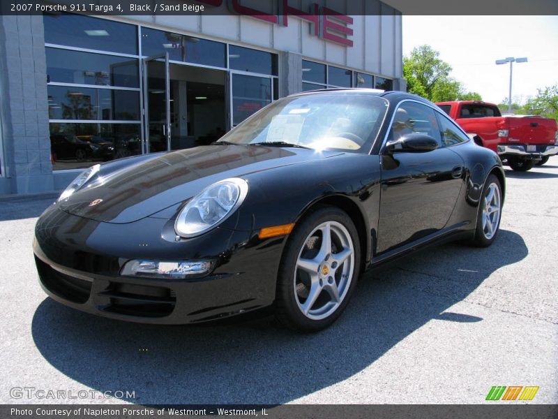 Black / Sand Beige 2007 Porsche 911 Targa 4