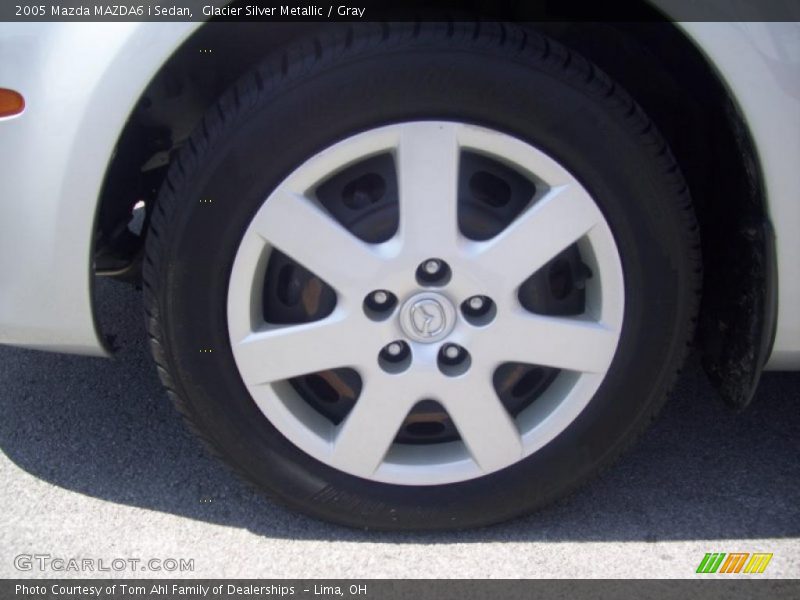 Glacier Silver Metallic / Gray 2005 Mazda MAZDA6 i Sedan