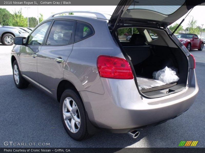 Gotham Gray / Black 2010 Nissan Rogue SL