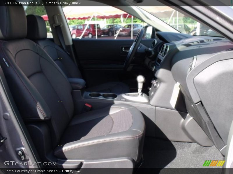 Gotham Gray / Black 2010 Nissan Rogue SL