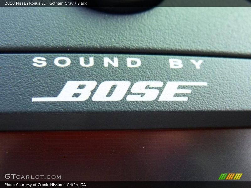 Gotham Gray / Black 2010 Nissan Rogue SL