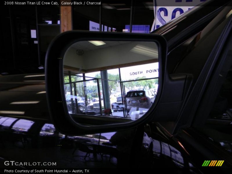Galaxy Black / Charcoal 2008 Nissan Titan LE Crew Cab