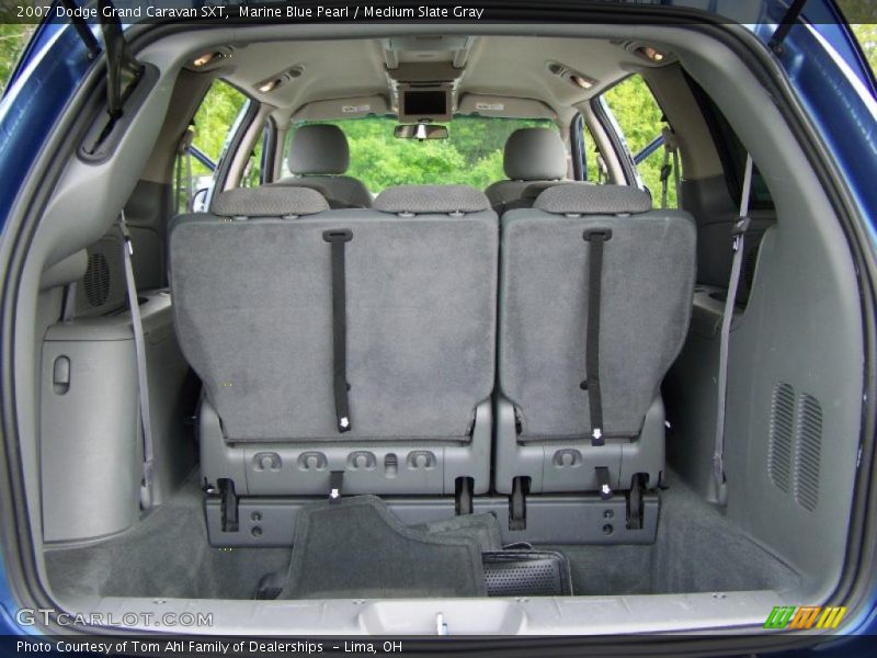 Marine Blue Pearl / Medium Slate Gray 2007 Dodge Grand Caravan SXT