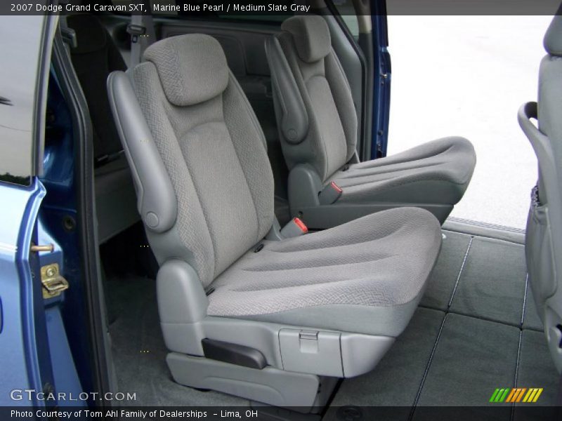 Marine Blue Pearl / Medium Slate Gray 2007 Dodge Grand Caravan SXT