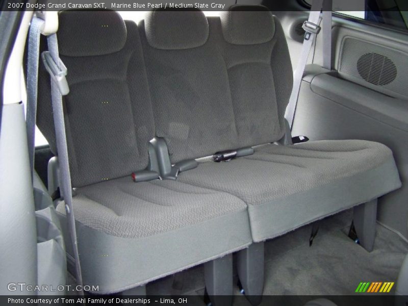 Marine Blue Pearl / Medium Slate Gray 2007 Dodge Grand Caravan SXT