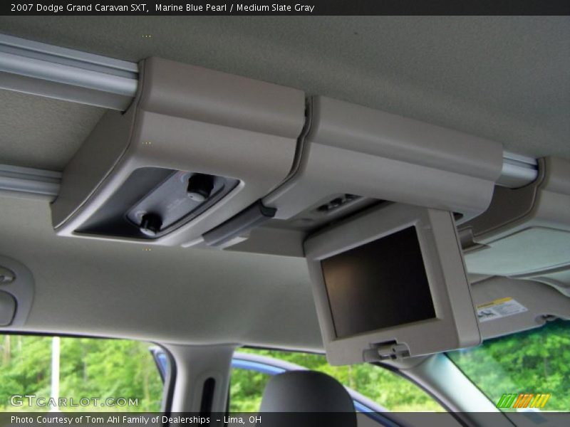 Marine Blue Pearl / Medium Slate Gray 2007 Dodge Grand Caravan SXT