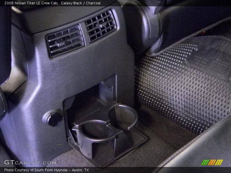 Galaxy Black / Charcoal 2008 Nissan Titan LE Crew Cab