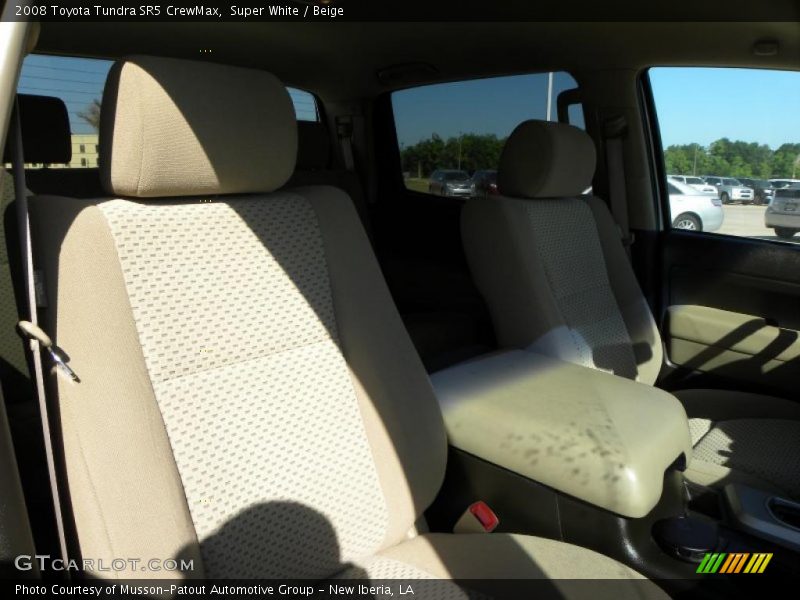 Super White / Beige 2008 Toyota Tundra SR5 CrewMax