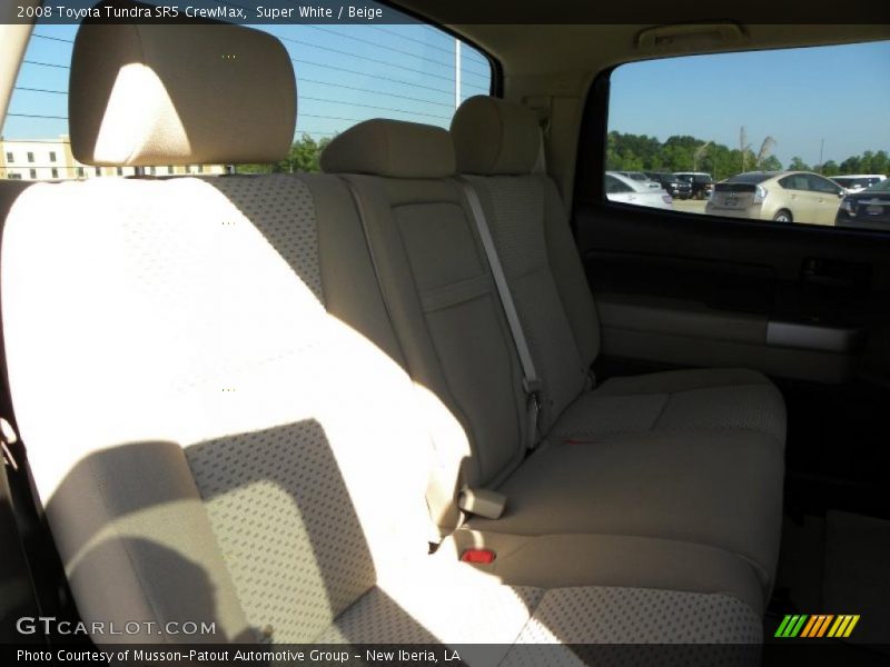 Super White / Beige 2008 Toyota Tundra SR5 CrewMax