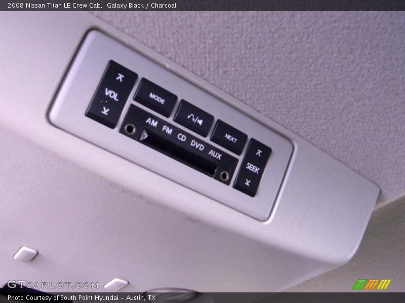 Galaxy Black / Charcoal 2008 Nissan Titan LE Crew Cab