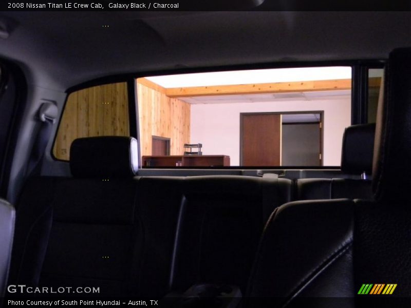Galaxy Black / Charcoal 2008 Nissan Titan LE Crew Cab