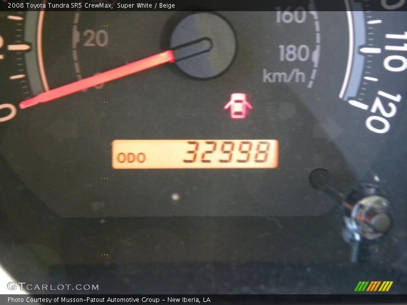 Super White / Beige 2008 Toyota Tundra SR5 CrewMax