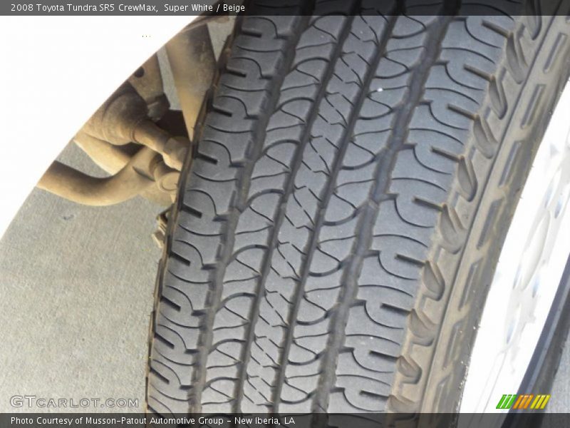 Super White / Beige 2008 Toyota Tundra SR5 CrewMax