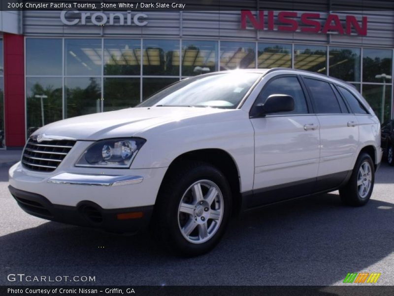 Stone White / Dark Slate Gray 2006 Chrysler Pacifica Touring