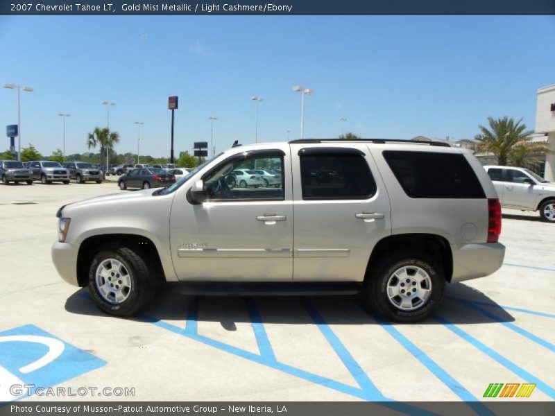 Gold Mist Metallic / Light Cashmere/Ebony 2007 Chevrolet Tahoe LT