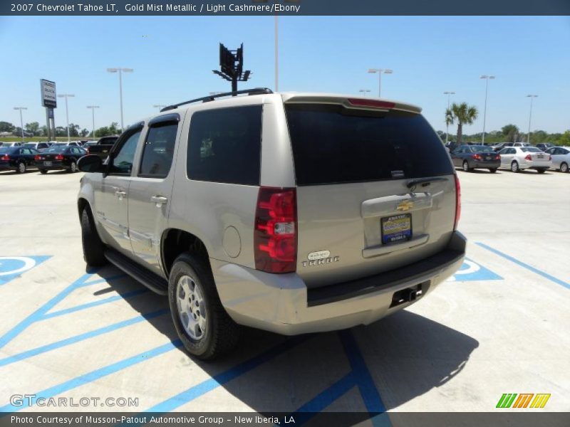 Gold Mist Metallic / Light Cashmere/Ebony 2007 Chevrolet Tahoe LT