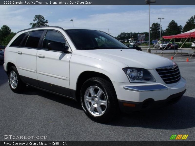 Stone White / Dark Slate Gray 2006 Chrysler Pacifica Touring