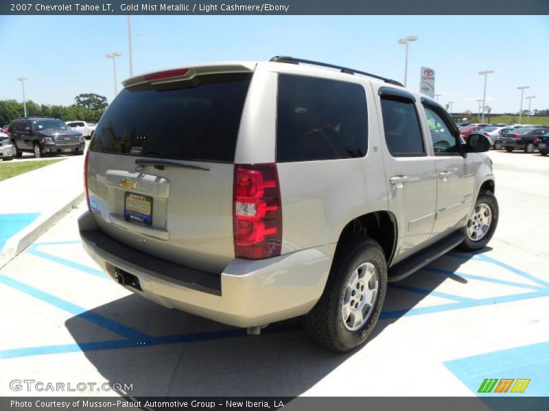Gold Mist Metallic / Light Cashmere/Ebony 2007 Chevrolet Tahoe LT