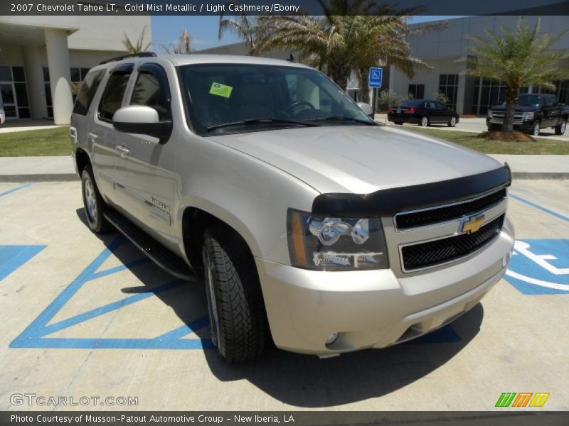 Gold Mist Metallic / Light Cashmere/Ebony 2007 Chevrolet Tahoe LT
