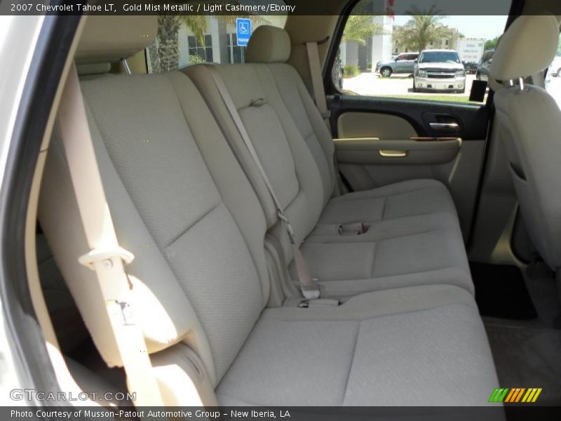 Gold Mist Metallic / Light Cashmere/Ebony 2007 Chevrolet Tahoe LT