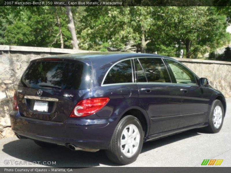 Capri Blue Metallic / Macadamia 2007 Mercedes-Benz R 350 4Matic