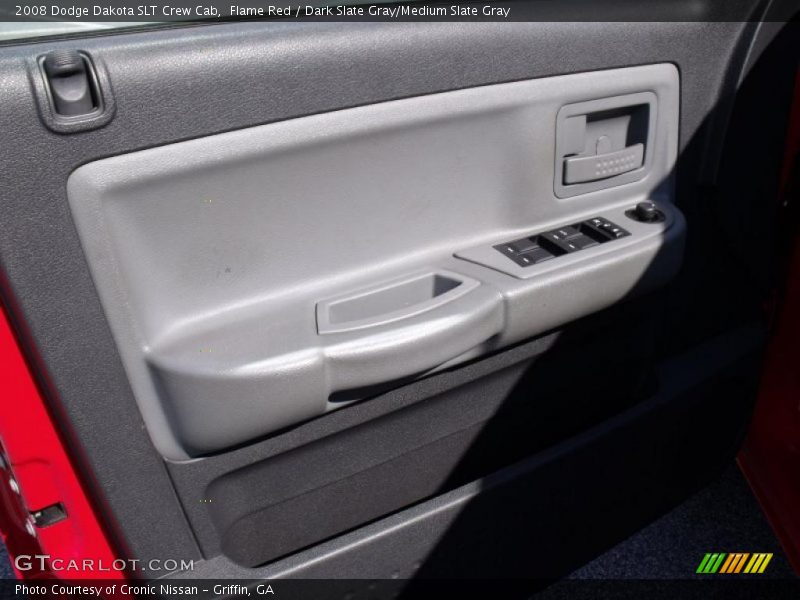 Flame Red / Dark Slate Gray/Medium Slate Gray 2008 Dodge Dakota SLT Crew Cab