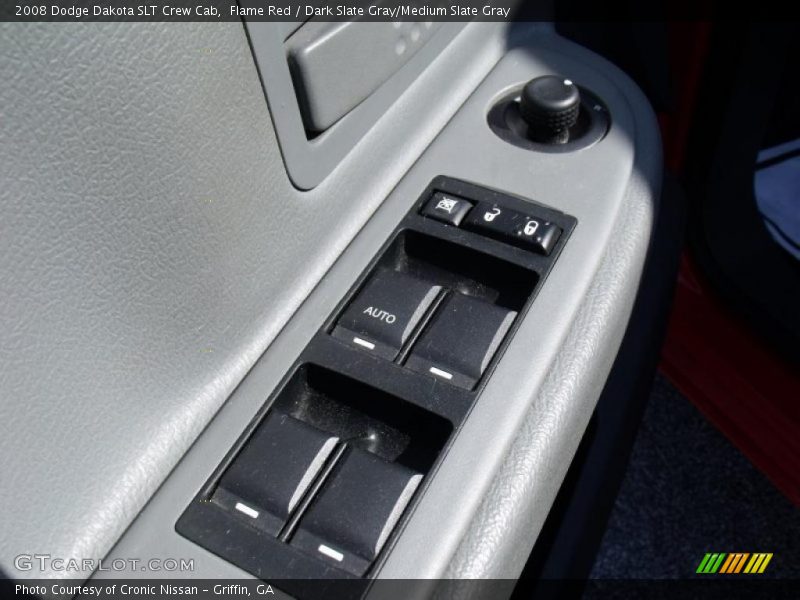 Flame Red / Dark Slate Gray/Medium Slate Gray 2008 Dodge Dakota SLT Crew Cab