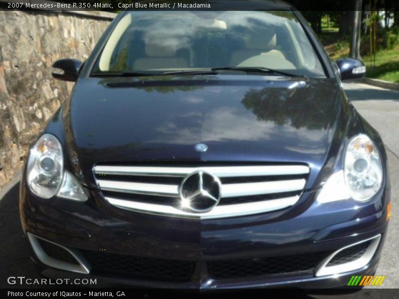 Capri Blue Metallic / Macadamia 2007 Mercedes-Benz R 350 4Matic