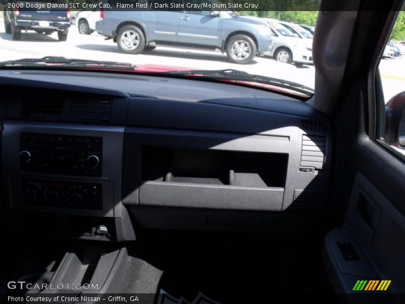 Flame Red / Dark Slate Gray/Medium Slate Gray 2008 Dodge Dakota SLT Crew Cab