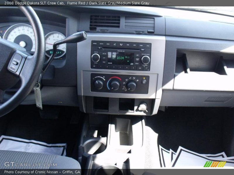 Flame Red / Dark Slate Gray/Medium Slate Gray 2008 Dodge Dakota SLT Crew Cab