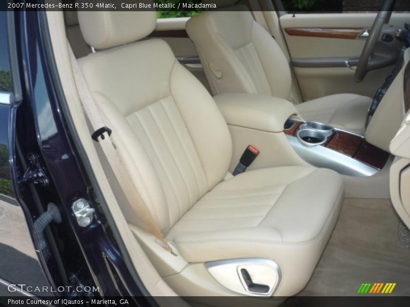 Capri Blue Metallic / Macadamia 2007 Mercedes-Benz R 350 4Matic