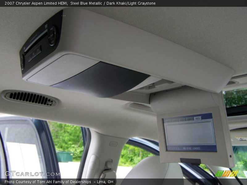 Steel Blue Metallic / Dark Khaki/Light Graystone 2007 Chrysler Aspen Limited HEMI