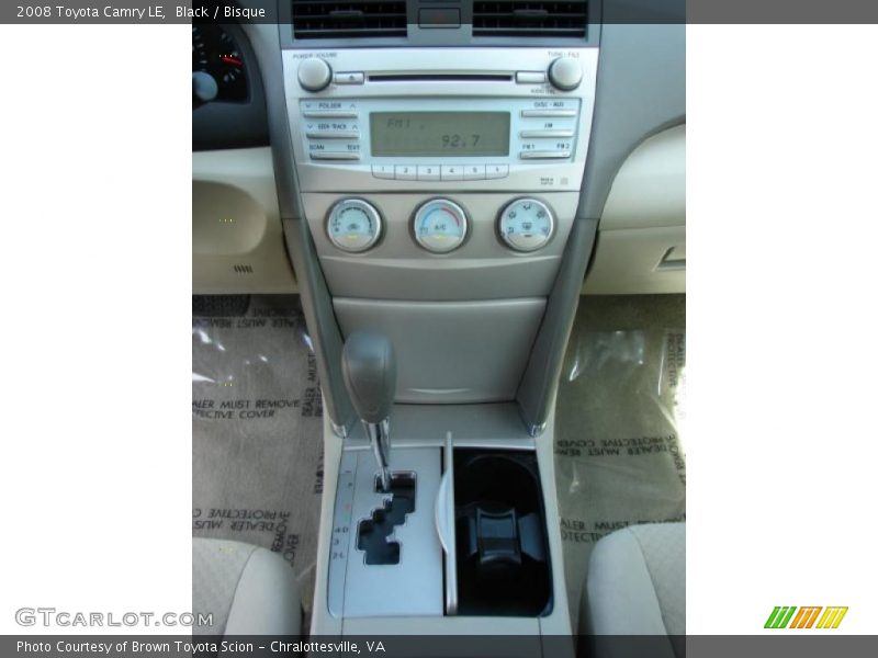 Black / Bisque 2008 Toyota Camry LE