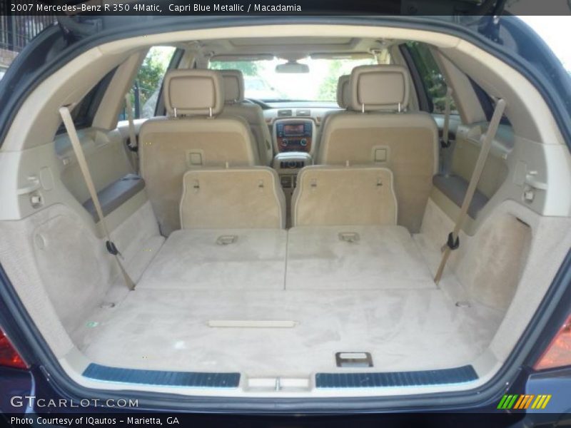 Capri Blue Metallic / Macadamia 2007 Mercedes-Benz R 350 4Matic