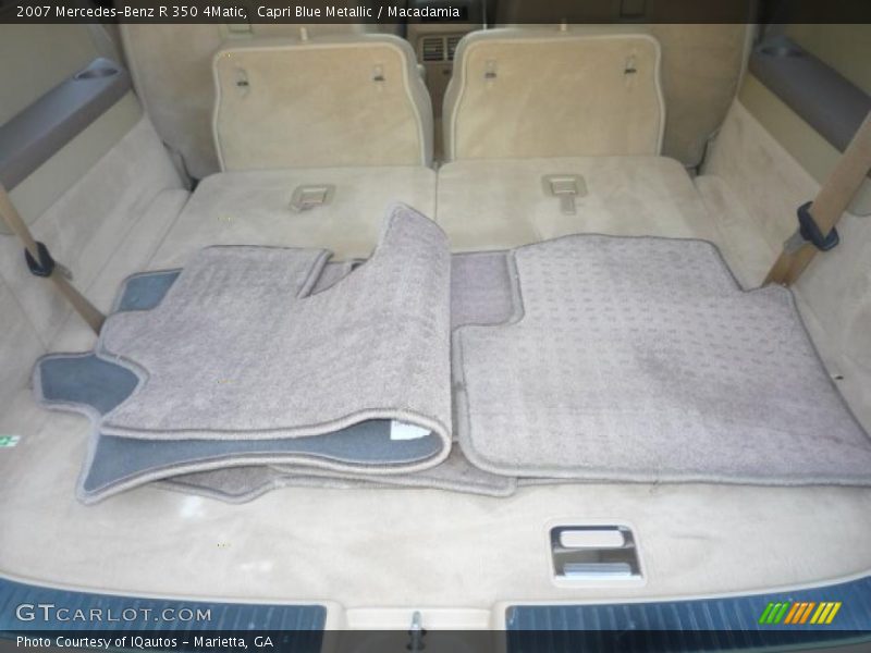 Capri Blue Metallic / Macadamia 2007 Mercedes-Benz R 350 4Matic