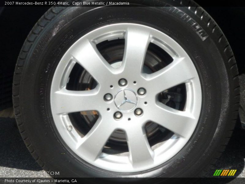 Capri Blue Metallic / Macadamia 2007 Mercedes-Benz R 350 4Matic