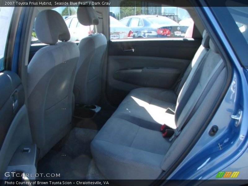 Seaside Blue Pearl / Dark Gray 2007 Toyota Prius Hybrid