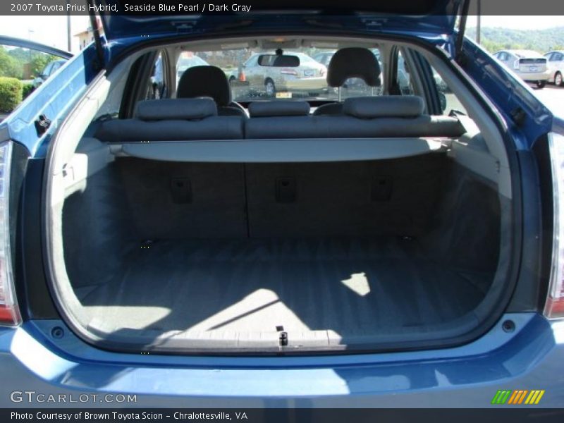 Seaside Blue Pearl / Dark Gray 2007 Toyota Prius Hybrid