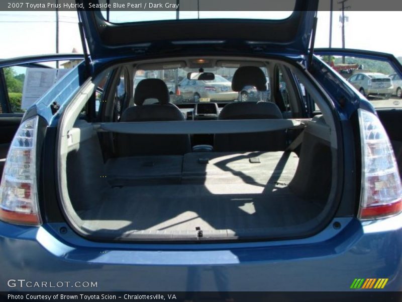 Seaside Blue Pearl / Dark Gray 2007 Toyota Prius Hybrid
