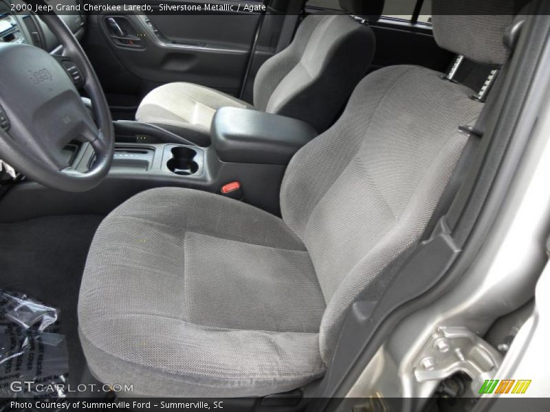 Silverstone Metallic / Agate 2000 Jeep Grand Cherokee Laredo