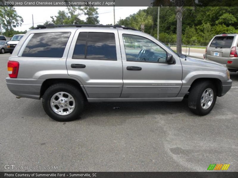 Silverstone Metallic / Agate 2000 Jeep Grand Cherokee Laredo