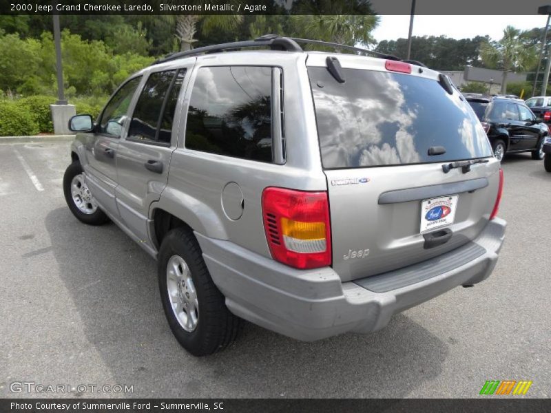Silverstone Metallic / Agate 2000 Jeep Grand Cherokee Laredo