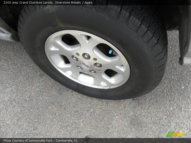 Silverstone Metallic / Agate 2000 Jeep Grand Cherokee Laredo
