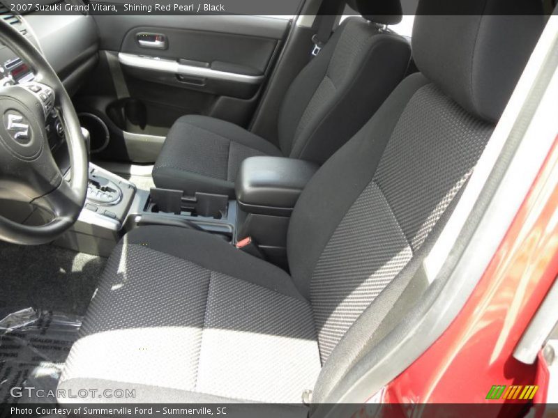 Shining Red Pearl / Black 2007 Suzuki Grand Vitara